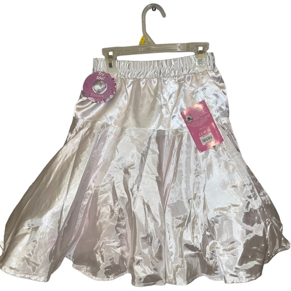 Disney Other - NWT Girl's Disney Light Up Princess Skirt Size Medium M White up to 140cm waist